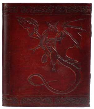 Dragon leather w/ latch