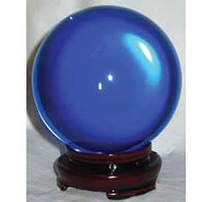 80mm Blue crystal ball