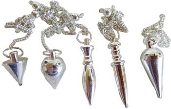 silver plated Brass pendulum