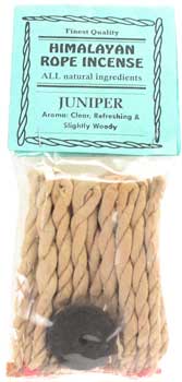 Juniper tibetan rope incense