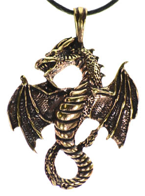 Bronze Celtic Dragon