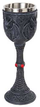 9" Dragon chalice