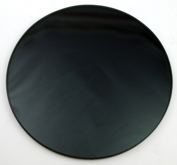 6" Black scrying mirror