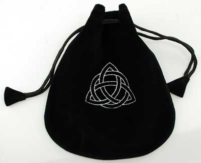 Triquetra Velvet Bag